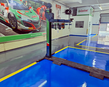 revestimento multiplas Camadas em epoxi de alta resistencia